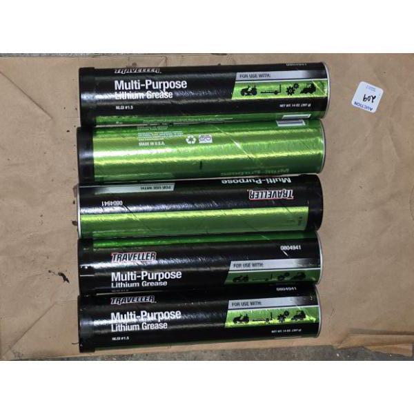 5 Tubes of Multi Purpose Lithium Grease