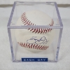 Image 3 : Hand Signed Zack Day Official Size MLB Rawlings Baseball in Acrylic Display ~ New York Yankees!