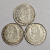 Image 1 : SILVER!!! Vintage Mexico Morelos Un Peso 10% Silver Coins - Total ASW: 0.1543 toz.