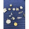 Image 1 : Gorgeous Sterling Silver Charms for Bracelet or Necklace - Sweet 16 - Glenwood High School 