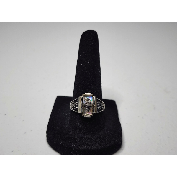Stunning 10K Gold Waterloo HS 1974 Class Ring - Size 8.5 - Total Weight: 5.5g