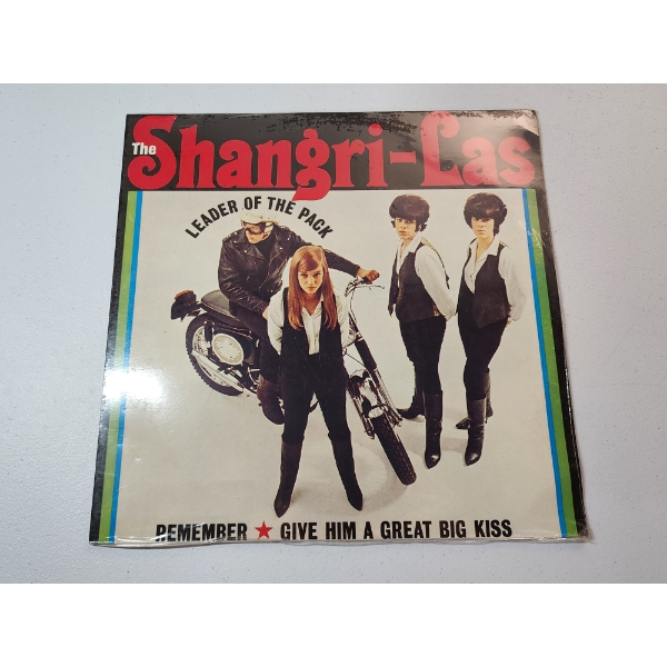 The Shangri-Las Leader Of The Pack Vinyl Record LP - 1982 Line Records - Sealed!