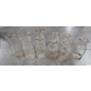 Image 1 : Vintage Glass Half Pint Milk Bottles Servall & Canton Milk Co And More