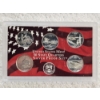 Image 1 : 2005 United States Mint 50 State Quarters Silver Proof Set - AFV $1.25