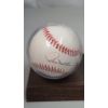 Image 2 : Autographed Paul Molitor 1987 Topps Baseball Card & Rawlings Baseball In Display