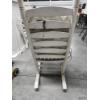 Image 2 : Wooden White Rocking Chair with Seat Cushion