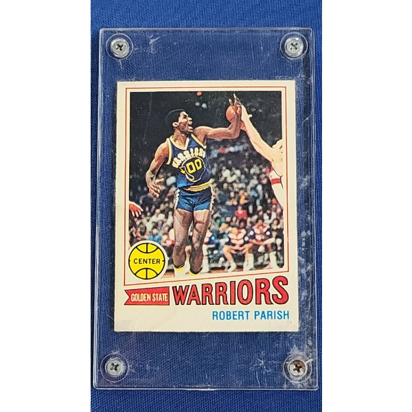 1977 Topps Robert Parish Golden State Warriors #111 Rookie Basketball Card