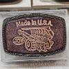 Image 6 : Vintage Industrial and Mining Employee Award Belt Buckles