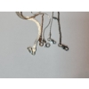 Image 5 : Lot of Sterling Silver Necklaces and Bracelet - Assorted Styles - Total Weight: 14.8g