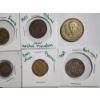 Image 4 : Lot of 8 Assorted World Coins & Tokens Dating Back to 1940's From Various Countries