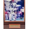 Image 3 : Hand Signed Greg Pruitt Officially Licensed & Framed Photograph ~ Measures 12" X 17"
