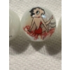 Image 3 : 3 Vintage Betty Boop One Inch Shooter Marbles - Mint Condition - Limited Edition