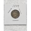 Image 3 : Lot of (4) Indian Head Cent Coins - 1859, 1860, 1861, and 1863