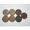 Image 6 : x7 Assorted Years U.S. Lincoln Wheat Cents Years: 1910-1957
