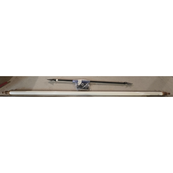 2 Curtain Rods
