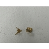 Image 2 : 10k Gold Jewelry including Tinker Bell Earring - Total Weight 1.0 Gram