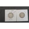 Image 1 : 1905-P & 1916-P Barber 90% Silver Quarters - Face Value: $0.50