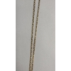 Image 7 : 14K Yellow Gold Detailed Cross Pendant On 14k Yellow Gold 20" Mariner Link Necklace - Weight: 4.6g