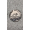 Image 5 : 1923 Great Britain 0.500 Silver 1 Florin King George V & 1861-A German States .521 Silver 1/6 Thaler