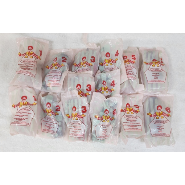 14 Assorted Madame Alexander McDonald's Toys ~ ALL LIKE NEW OR SEALED!