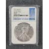 Image 1 : NGC MS70 2021 1 Oz Silver Eagle Round Heraldic Eagle T-1 First Day of Issue