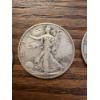 Image 5 : 90% Silver - 5 Walking Liberty Silver Half Dollar - FV $2.50 - Years 1937, 1938, 1942, 1941, 1943