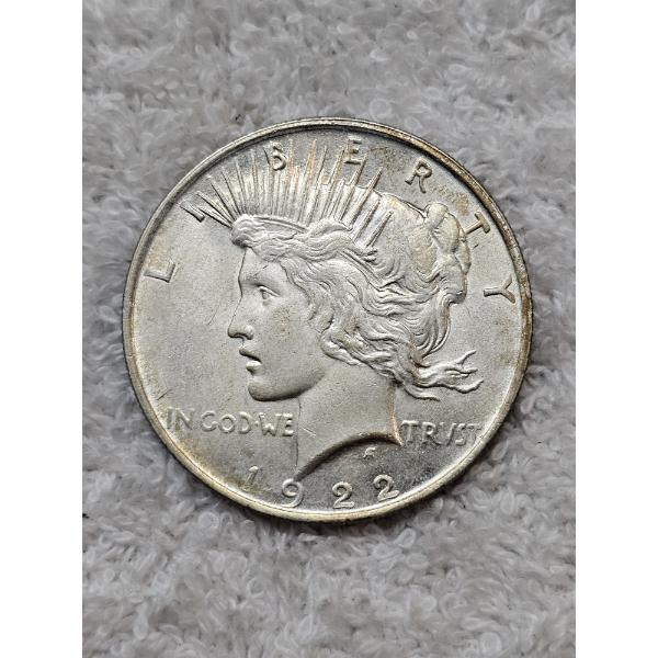 1922 United States 90% Silver Peace Dollar
