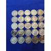 Image 2 : Assorted Years Silver Dimes: Roosevelt, Barber, and Mercury FV: $5.00