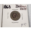 Image 3 : Two BETTER DATE Indian Head Cents: 1860 & 1863