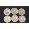 Image 2 : Assorted Years/Mint Marks 90% Silver Washington Quarters - Face Value: $1.50