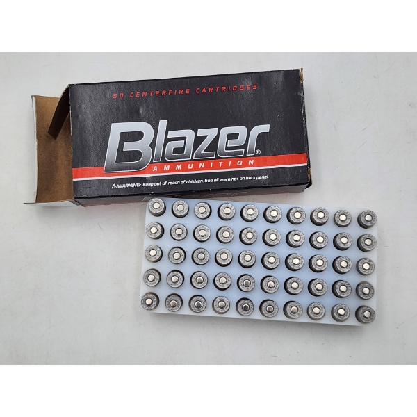 Full Box of Blazer 380 Auto Ammunition