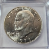 Image 2 : ICG Graded MS67 1971-S Silver Eisenhower Dollar Signed by Austin Hutto