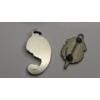 Image 4 : Vintage Sterling Silver Thimbles, Tie Clip, Pendant & Academic Pin - Total Weight: 29.5g