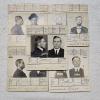 Image 1 : INTERESTING!!! Collection of 5 Antique MUGSHOT Bertillon Criminal Booking Sheets