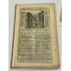 Image 3 : The Gentleman's Magazine for Febrauary 1749 with Certificate of Authencitiy - Newspaper book article