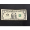 Image 1 : Low Serial Number $1.00 Bill - FV $1.00 - In Plastic Cover