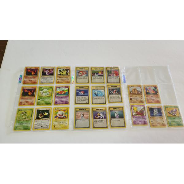 Assorted Pokemon TCG Base, First Edition & Trainer Cards