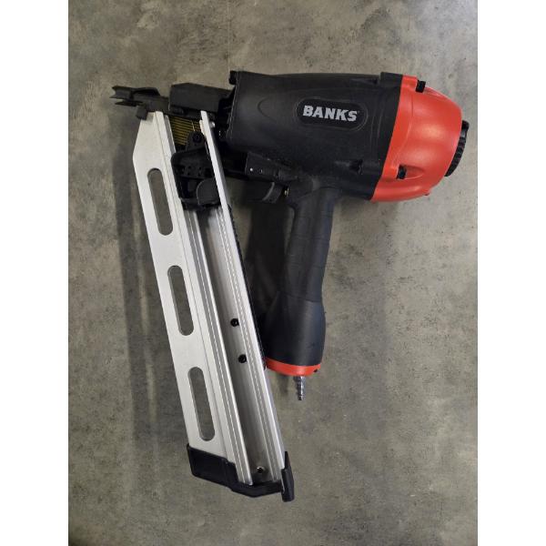 New! Banks 28'' Pneumatic Framing Nailer  