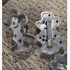 Image 2 : Vintage Cookie Cutter Group, Including 4'' Mickey & Minnie Mouse Collectable Tin Cookie Cutters!