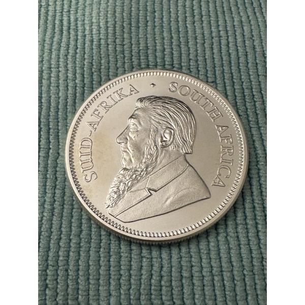 2023 Krugerrand .999 Fine Silver One Ounce Round Coin - Excellent Condition