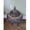 Image 3 : PICKUP IN NORTHFIELD - Gorgeous Pottery Floor Vase With Lid 19" x 15" As Shown - See Pics