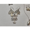 Image 3 : Lot of Assorted Sterling Silver Jewelry: Matching Sets, Earrings TW: 26.2g