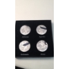 Image 14 : Gods Of Olympus- The Perth Mint Australia 2 Oz 999 Fine Silver 12 Coin Set - 24 Oz Total of Silver
