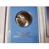 Image 2 : The Franklin Mint "Halley's Comet" Eyewitness Solid Bronze Medal w/ Display & COA