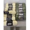 Image 1 : 14 Rolls of Carrousel Sayelle Yarn - Fisherman And Avocado Colors 