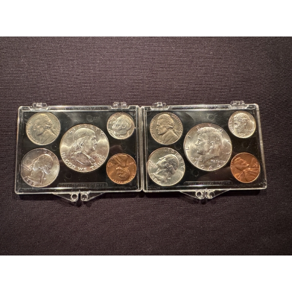 1963 & 1964 United States Silver Proof Sets - Mint Condition - Guaranteed Authentic