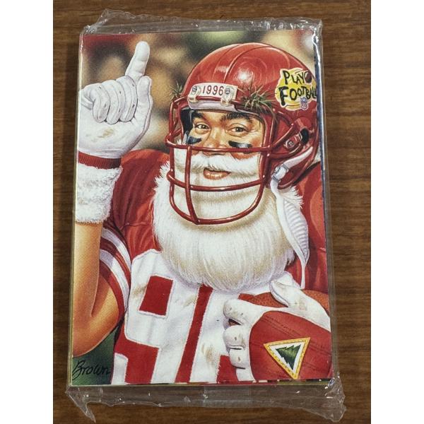 1996 NFL Christmas Scoreboard Trading Card Pack - Sealed Brand New In The Package