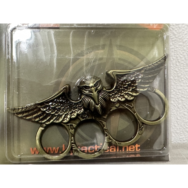 Brand New Self Defense Brass Eagle Knuckle or A Paperweight - Mint Condition - High Quality Piece