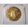 Image 2 : Donald Trump Presidential Gold-Tone Collectible Coin 