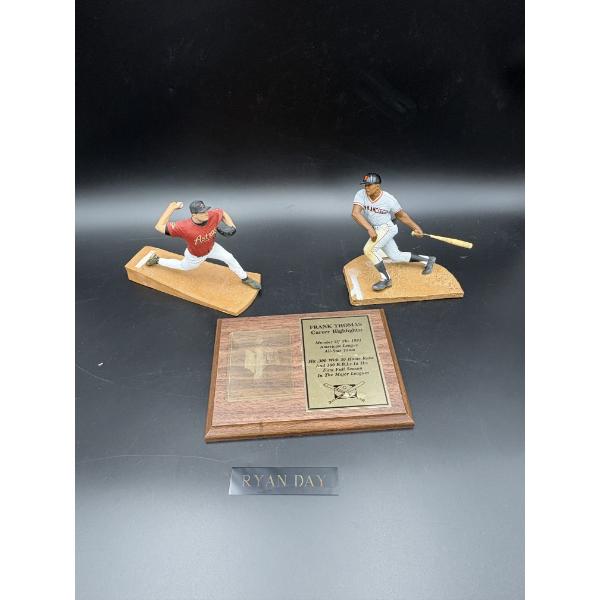 Baseball Figurines - Wall Plaque & Name Tag - Frank Thomas Career Highlights Plaque - Ryan Day